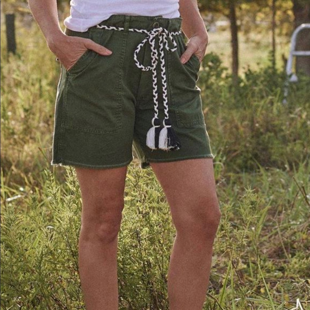 The Great: The Vintage Army Shorts with Belt